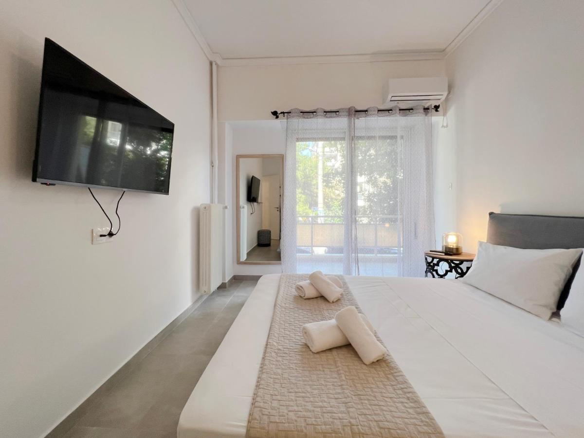 Mouson Modern 80Sqm Apt Next To Edem Beach Daire Atina Dış mekan fotoğraf